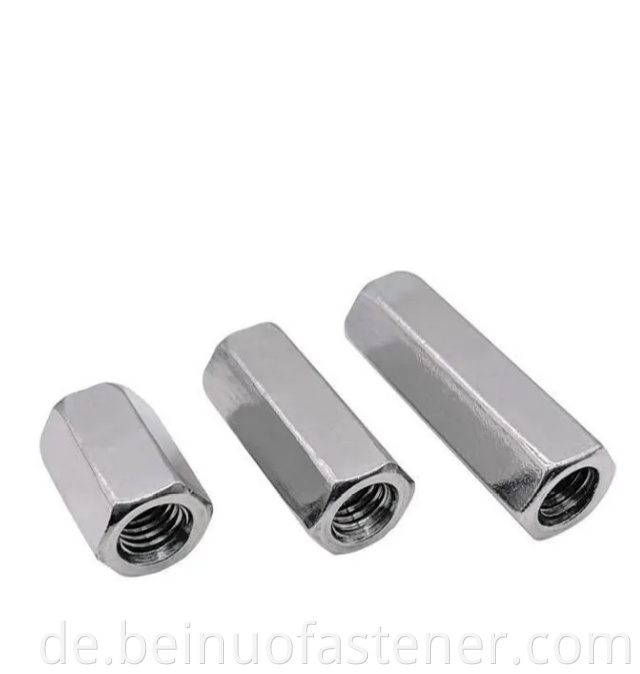 stainless steel long hex nut